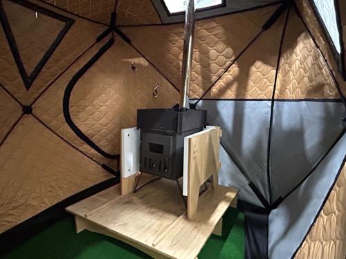 Amber (アンバー) サウナテント  Saunatent Mini　薪ストーブ　ストーブガード付