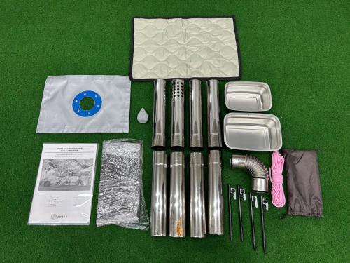 Amber (アンバー) サウナテント  Saunatent Mini　薪ストーブ　ストーブガード付