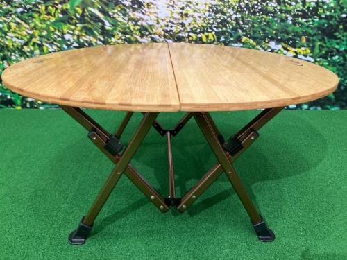 Coleman (コールマン) アウトドアテーブル 2000014231 ブラウン コンフォートマスター バンブーオーバルテーブル 85