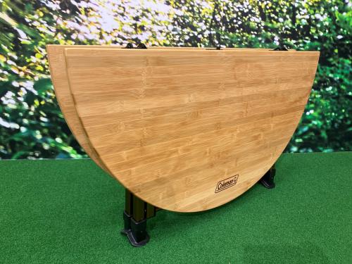 Coleman (コールマン) アウトドアテーブル 2000014231 ブラウン コンフォートマスター バンブーオーバルテーブル 85