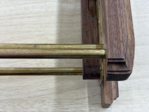 grace (グレース) アウトドアテーブル 420mm×305mm×205mm〜390mm ブラウン KAGECHIYO SIDE TABLE【忍】（天板セット）