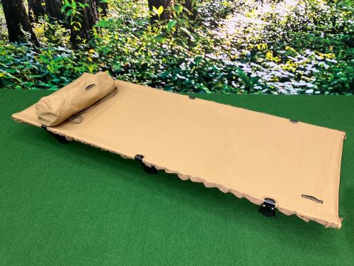 WHAT NOT コット カーキ 2WAYタクティカルコット