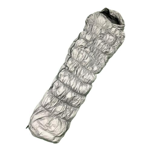 BROOKLYN OUTDOOR COMOANY マミー型シュラフ(ダウン) 800FP / 600g ダークグレー ※収納ケース欠品 保管用バッグ付 The Catskills Peak