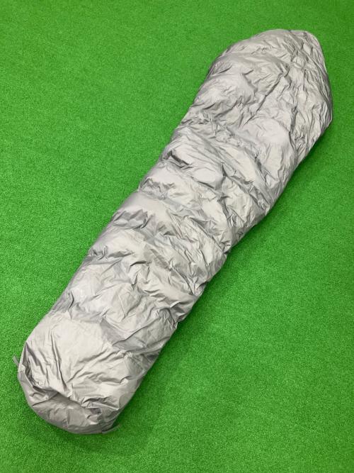 BROOKLYN OUTDOOR COMOANY マミー型シュラフ(ダウン) 800FP / 600g ダークグレー ※収納ケース欠品 保管用バッグ付 The Catskills Peak