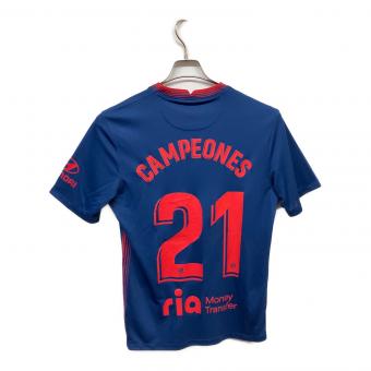 アトレティコ・マドリード サッカーユニフォーム CD4223-491 20-21年 優勝記念ユニフォーム メンズ SIZE M ネイビー×レッド