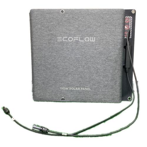ECOFLOW (エコフロー) 110Wソーラーパネル ソーラーパネル EF-FLEX-110C
