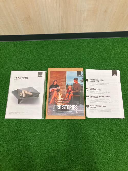 Hofats TRIPLE 90 Fire bowl 焚火台 h050102 ヘキザゴンファイヤーピット