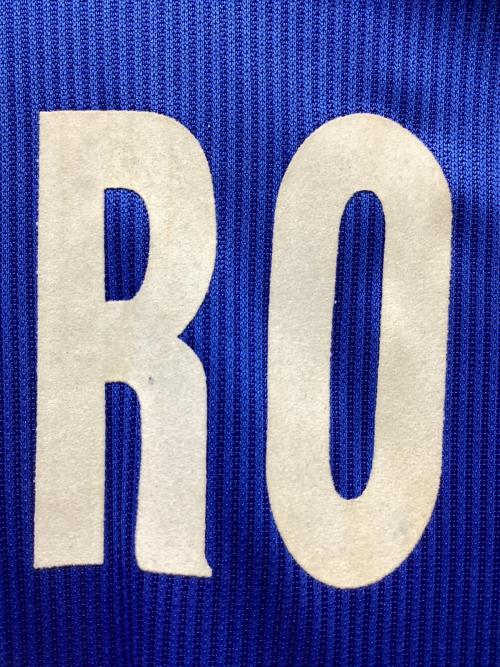 イタリア代表 (イタリアダイヒョウ) サッカーユニフォーム 1998年フランスW杯モデル 限定50枚のうち47番目 認定書付き メンズ SIZE L ブルー