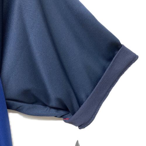 FCバルセロナ サッカーユニフォーム 100周年 ユニフォーム 復刻 半袖 メンズ SIZE XL レッド×ブルー