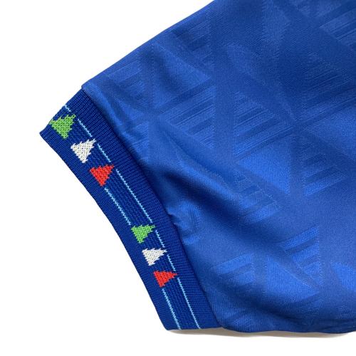 イタリア代表 【10】 ロベルト・バッジョ サッカーユニフォーム 94 モデル ユニフォーム ホーム半袖 復刻 メンズ SIZE L ブルー