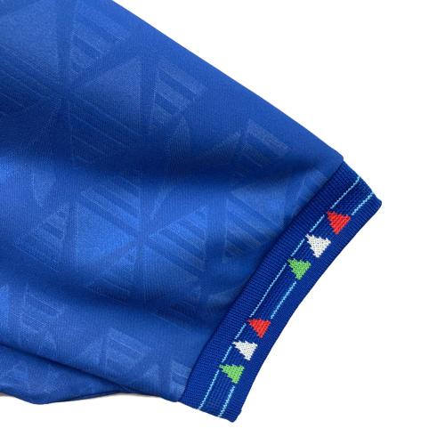 イタリア代表 【10】 ロベルト・バッジョ サッカーユニフォーム 94 モデル ユニフォーム ホーム半袖 復刻 メンズ SIZE L ブルー