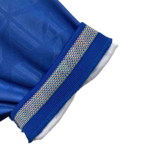 イタリア代表 【10】 ロベルト・バッジョ サッカーユニフォーム 94 モデル ユニフォーム ホーム半袖 復刻 メンズ SIZE L ブルー