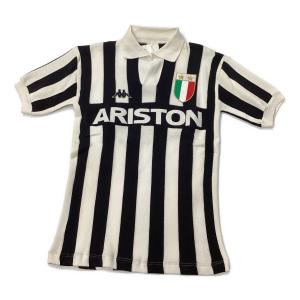 ユベントス サッカーユニフォーム 1984-1985シーズンモデル  メンズ SIZE XL ホワイト×ブラック