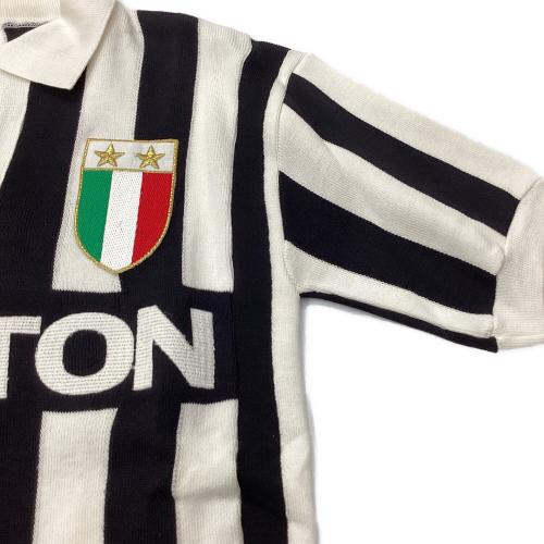 ユベントス サッカーユニフォーム 1984-1985シーズンモデル  メンズ SIZE XL ホワイト×ブラック
