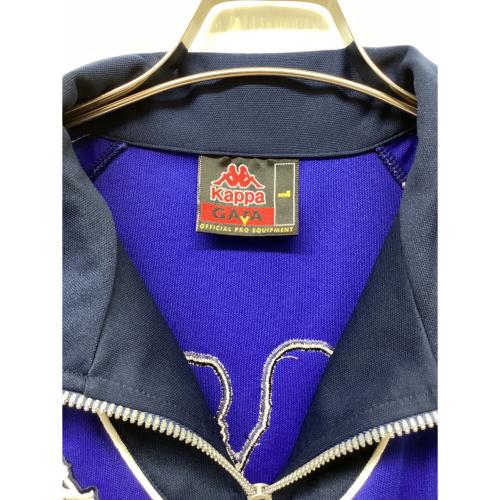 イタリア代表 (イタリアダイヒョウ) サッカーウェア(セットアップ) 1999-2001 ウィンドブレーカー  メンズ SIZE L ブルー
