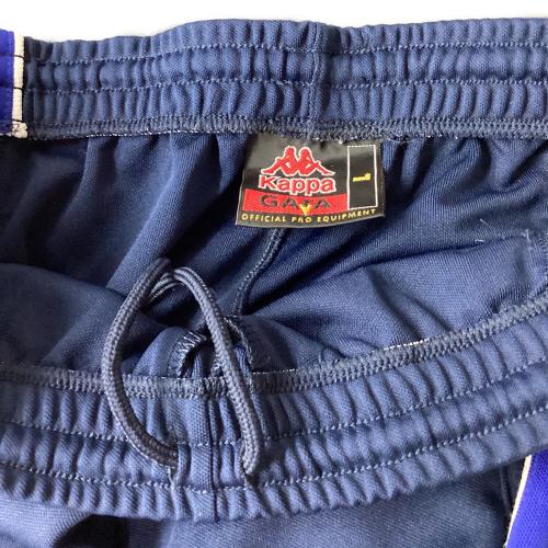 イタリア代表 (イタリアダイヒョウ) サッカーウェア(セットアップ) 1999-2001 ウィンドブレーカー  メンズ SIZE L ブルー