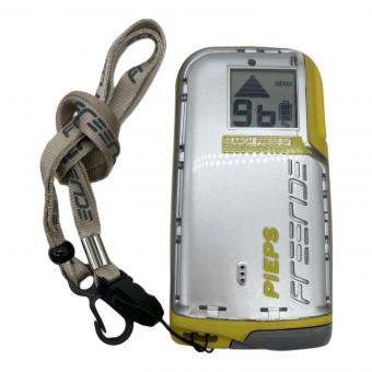 PIEPS (ピープス) 登山雑貨 通電確認済 ビーコン グレー×イエロー FREERIDE