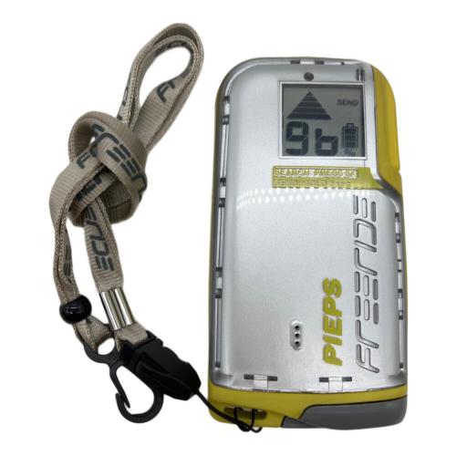 PIEPS (ピープス) 登山雑貨 通電確認済 ビーコン グレー×イエロー FREERIDE