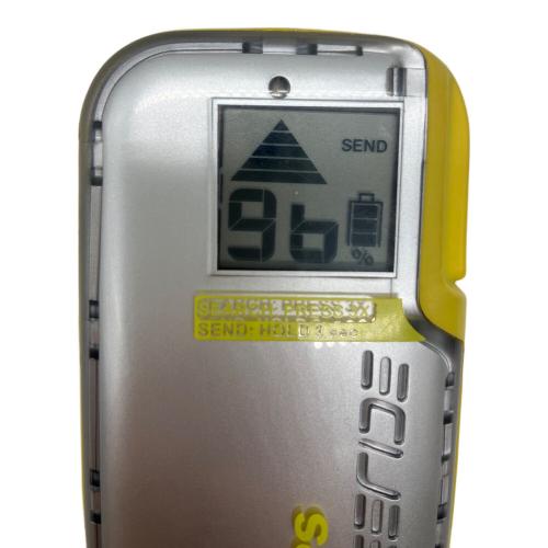 PIEPS (ピープス) 登山雑貨 通電確認済 ビーコン グレー×イエロー FREERIDE