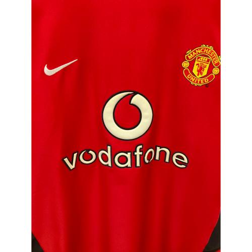 マンチェスターユナイテッド 【7】ベッカム サッカーユニフォーム 184947 02-04シーズン・ホーム  メンズ SIZE L レッド
