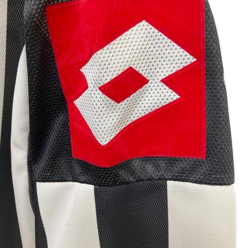 ユベントスFC【10】デル・ピエロ サッカーユニフォーム 01-02シーズンホーム 昇華プリント   メンズ SIZE L ホワイト×ブラック