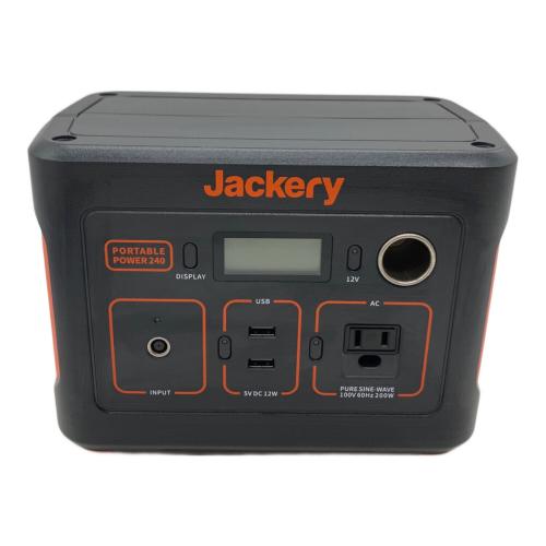 Jackery (ジャクリ) ポータブル電源 240 ポータブル電源 PTB021　ケーブル類欠品