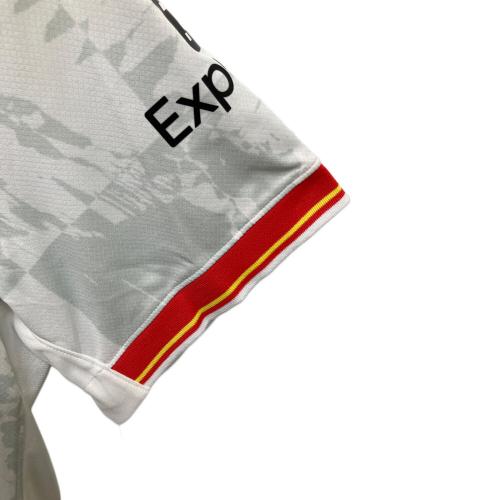 リヴァプールFC 【4】フィルジル・ファン・ダイク サッカーユニフォーム 24/25 サードユニフォーム 半袖 レプリカ メンズ SIZE XXL ホワイト