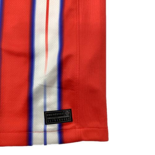 NIKE (ナイキ) サッカーユニフォーム FN8790-406 24/25 ホームユニフォーム メンズ SIZE XXL レッド×ホワイト