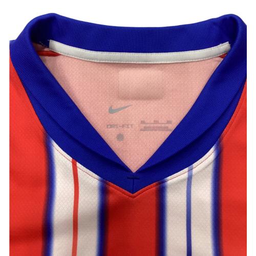 NIKE (ナイキ) サッカーユニフォーム FN8790-406 24/25 ホームユニフォーム メンズ SIZE XXL レッド×ホワイト
