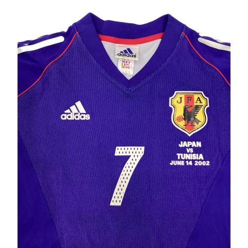 日本代表 (ニホンダイヒョウ) サッカーユニフォーム 381414 2002日韓ワールドカップ メンズ SIZE L ブルー