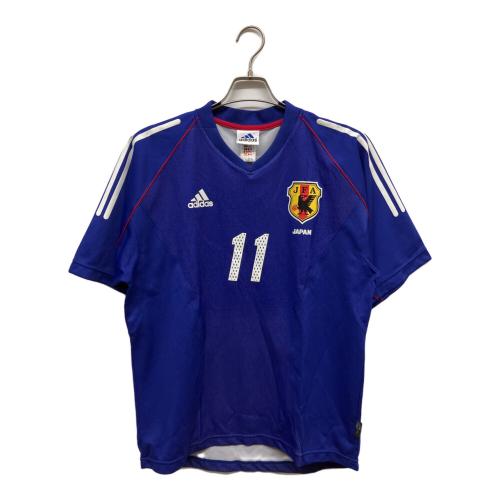 日本代表 (ニホンダイヒョウ) サッカーユニフォーム 381414 2002日韓ワールドカップ メンズ SIZE L ブルー