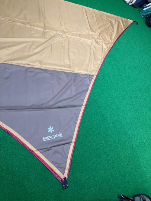 Snow peak (スノーピーク) ヘキサタープ SET-250RH ペグ8/8 ロープ6/6 2022年製 エントリーパックTTヘキサL