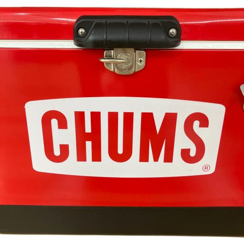 CHUMS (チャムス) スチールクーラーボックス クーラーボックス 54L レッド