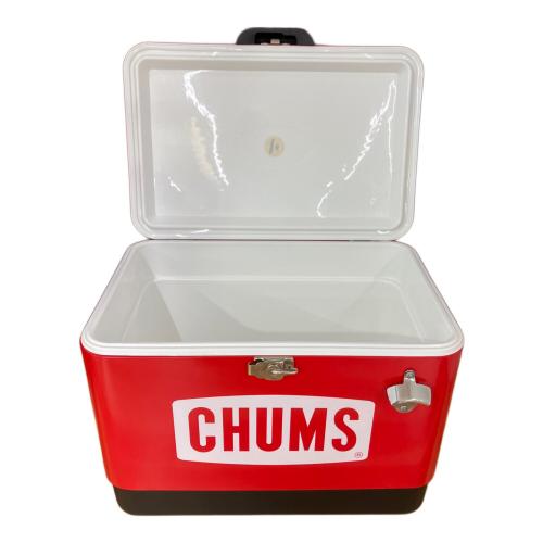 CHUMS (チャムス) スチールクーラーボックス クーラーボックス 54L レッド