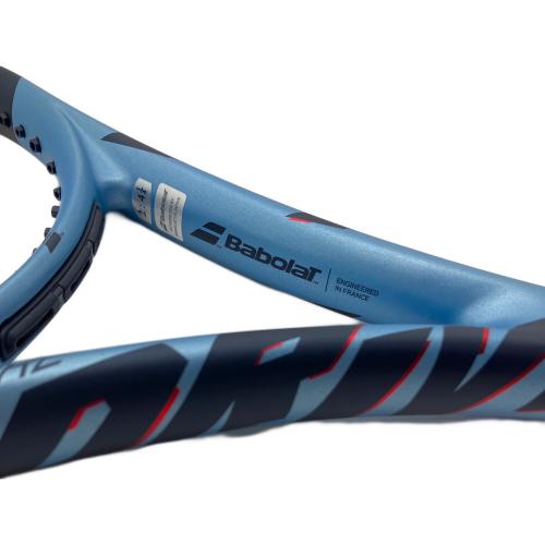 Babolat (バボラ) Pure Drive100 硬式テニスラケット ガット無 2025年モデル メタリックブルー グリップサイズ2