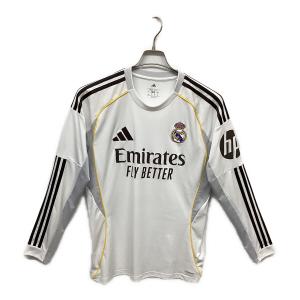 レアル・マドリード サッカーユニフォーム 25/26 長袖ホーム JN8884 SIZE XL ホワイト