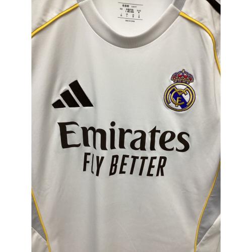 レアル・マドリード サッカーユニフォーム 25/26 長袖ホーム JN8884 SIZE XL ホワイト