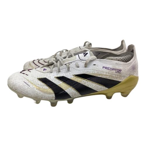 adidas (アディダス) サッカースパイク JR4489 プレデター ELITE HG/AG ジャパン 2025年モデル メンズ SIZE 27.5cm ホワイト