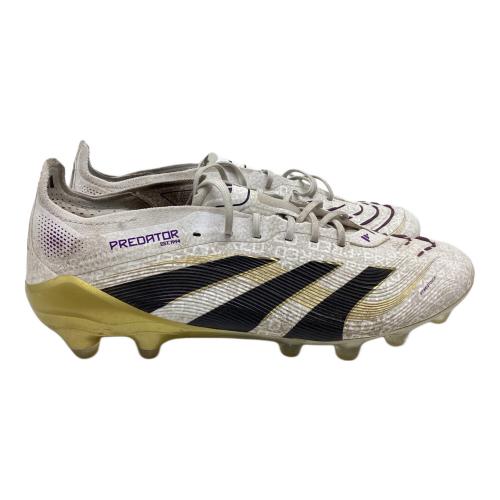 adidas (アディダス) サッカースパイク JR4489 プレデター ELITE HG/AG ジャパン 2025年モデル メンズ SIZE 27.5cm ホワイト