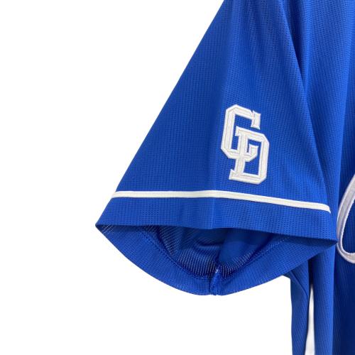 中日ドラゴンズ (チュウニチドラゴンズ) 応援グッズ ～2024年シーズン SIZE O(XL相当) ブルー　オルランド・カリステ【99】