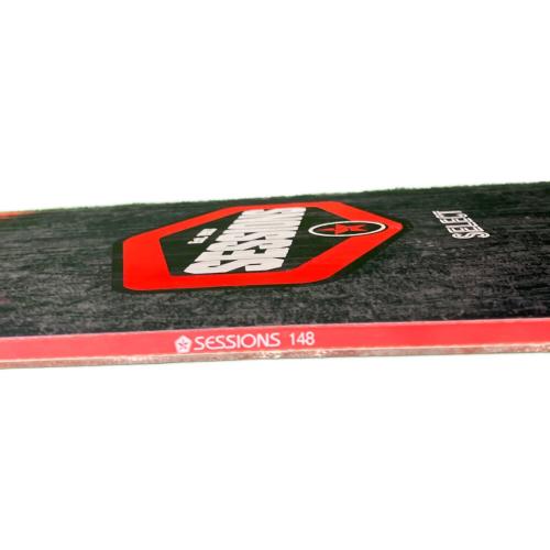 SESSIONS (セッションズ) SELECT スノーボード 22-23モデル 148cm レッド×ブラック