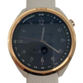 GARMIN (ガーミン) ゴルフGPSナビ 充電器付 グレー Approach S42