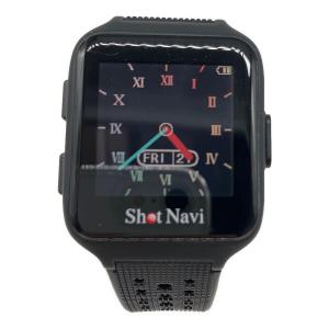 Shot Navi (ショット ナビ) ゴルフGPSナビ シンプル ケース・説明書付 ブラック SkyNova