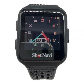 Shot Navi (ショット ナビ) ゴルフGPSナビ シンプル ケース・説明書付 ブラック SkyNova