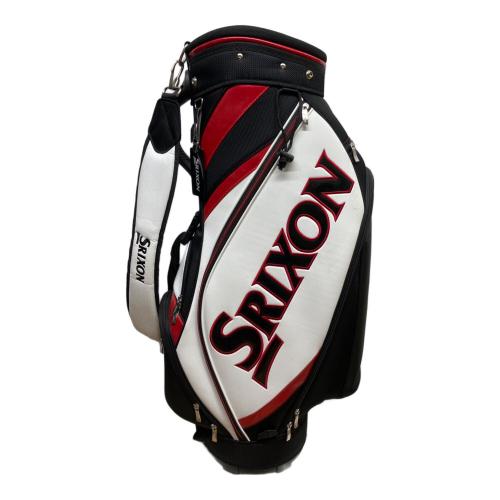 SRIXON (スリクソン) キャディバッグ GGC-S146・5分割・ヘッドカバー付 フード欠品 ブラック×ホワイト