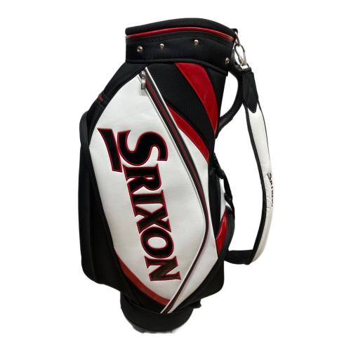 SRIXON (スリクソン) キャディバッグ GGC-S146・5分割・ヘッドカバー付 フード欠品 ブラック×ホワイト