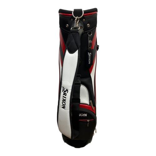 SRIXON (スリクソン) キャディバッグ GGC-S146・5分割・ヘッドカバー付 フード欠品 ブラック×ホワイト