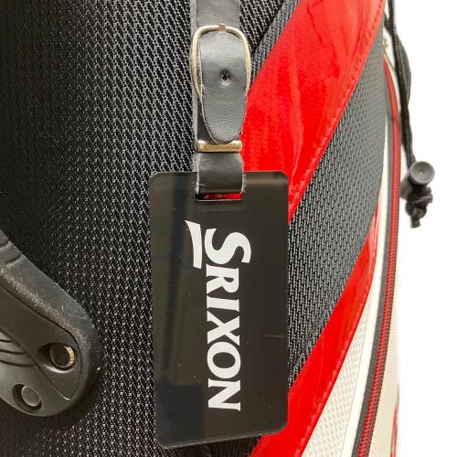 SRIXON (スリクソン) キャディバッグ GGC-S146・5分割・ヘッドカバー付 フード欠品 ブラック×ホワイト