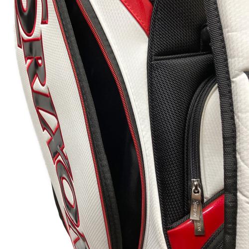 SRIXON (スリクソン) キャディバッグ GGC-S146・5分割・ヘッドカバー付 フード欠品 ブラック×ホワイト