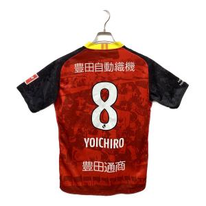 名古屋グランパス (ナゴヤグランパス)【8】柿谷 曜一朗 サッカーユニフォーム P2JA2Y0830 30周年 半袖オーセンティックユニフォーム SIZE XL レッド